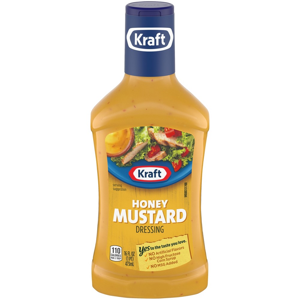 UPC 021000028207 product image for Kraft Honey Mustard Anything Dressing - 16oz | upcitemdb.com