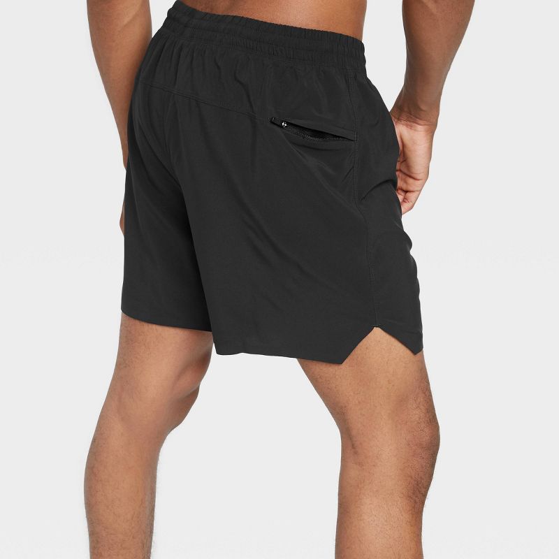 Men's Lined Run Shorts 5" - All In Motion™, 6 of 8