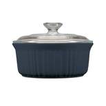 CorningWare French Colors 1.5qt Round Ceramic Baking Dish - Navy