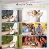 FUNTOUCH Compact 2-sided Travel Mirror with 3-color LED Lights,1X/10X Magnification for Pocket, Purse, and Handbag - 3 of 4