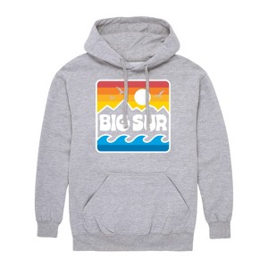 Men's - Instant Message - Big Sur Badge Graphic Fleece Pullover Hoodie - 1 of 4