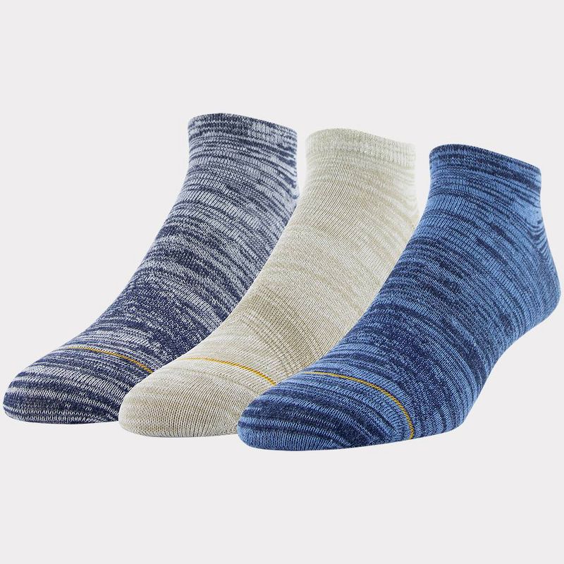 Signature Gold by GOLDTOE Men&#39;s 3pk Free Feed No Show Casual Socks 6-12.5, 1 of 6