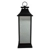 Northlight LED Lighted Flickering Lantern - 19" - Warm White Lights - Black - 3 of 4