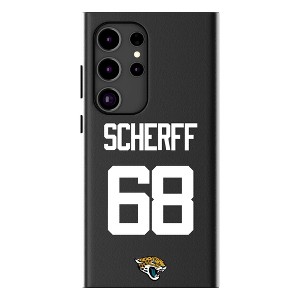 Keyscaper Brandon Scherff Jacksonville Jaguars 68 Game Tactic MagSafe Compatible Cell Phone Case for Galaxy S25 Plus - 1 of 4