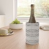 Holli Zollinger LINEN STRIPE RUSTIC Wine Chiller - Deny Designs - 2 of 2