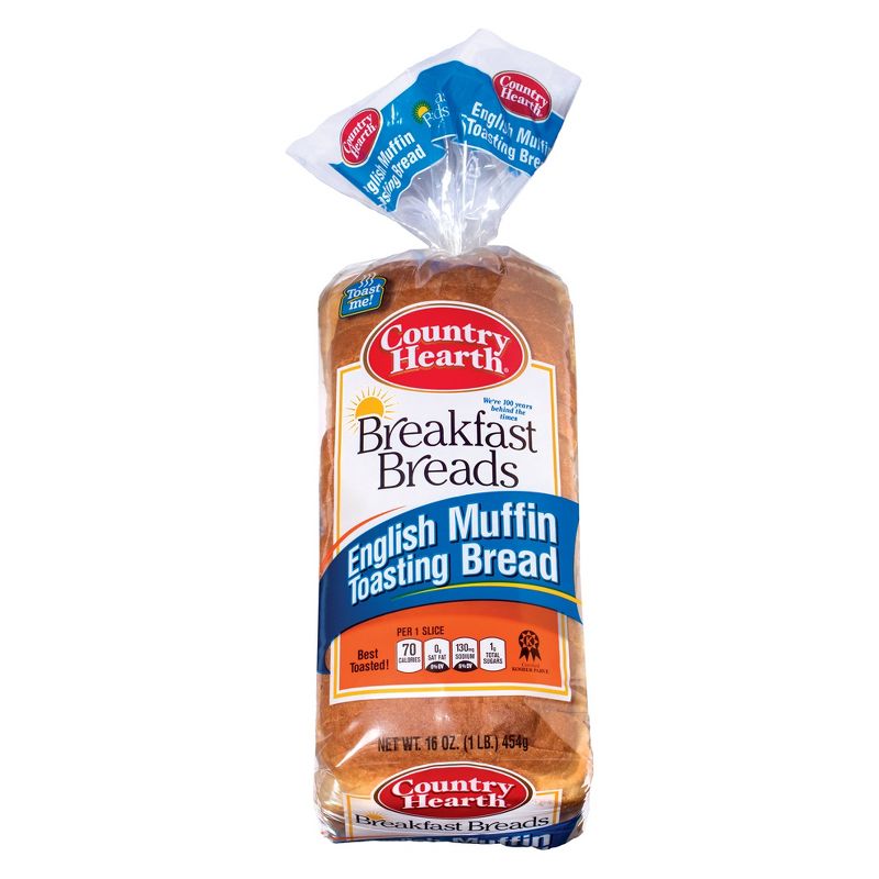Country Hearth English Muffin Breakfast Breads - 16oz, 1 of 6