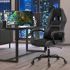 BestMassage Gaming Chair Office Chair with Lumbar Support Adjustable Height PU Leather Executive Chair for Women Men Adults - 2 of 4