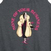 Women's - Disney Villains - None Of Ur Business Graphic Racerback Tank - 2 of 4