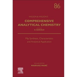 Mip Synthesis, Characteristics and Analytical Application - (Wilson & Wilson's Comprehensive Analytical Chemistry) (Hardcover) - 1 of 1