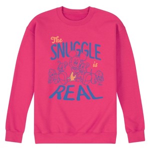 Men's - Disney - Mickey Mouse Graphic Fleece Sweatshirt - 1 of 4