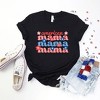 Simply Sage Market Women's American Mama Smiley Face Short Sleeve Graphic Tee - 3 of 3