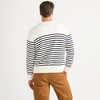 Lands' End Men's Button Up Crewneck Sweater - 2 of 4