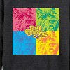 Women's - Wizard of Oz - Toto Lightweight French Terry Wide Neck Long Sleeve Graphic Shirt - 2 of 4