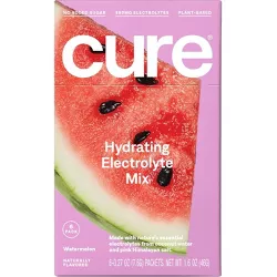 Cure Hydration Watermelon Hydrating Electrolyte Drink Mix - 6pk/.27 oz Sticks