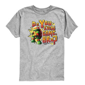 Boys' - Teenage Mutant Ninja Turtles - Battle Tycoon Do You Even Game Bro Short Sleeve Graphic T-Shirt - 1 of 4
