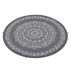 COZONY Reversible Straw Rug, Plastic Outdoor Mat for Patio, Deck, RV and Camping - 1 of 4