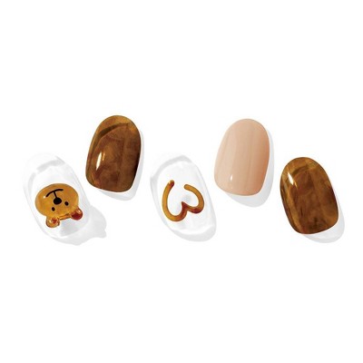 Ohora Gel Nail Art Gem Line - Caramel Bear - 30ct