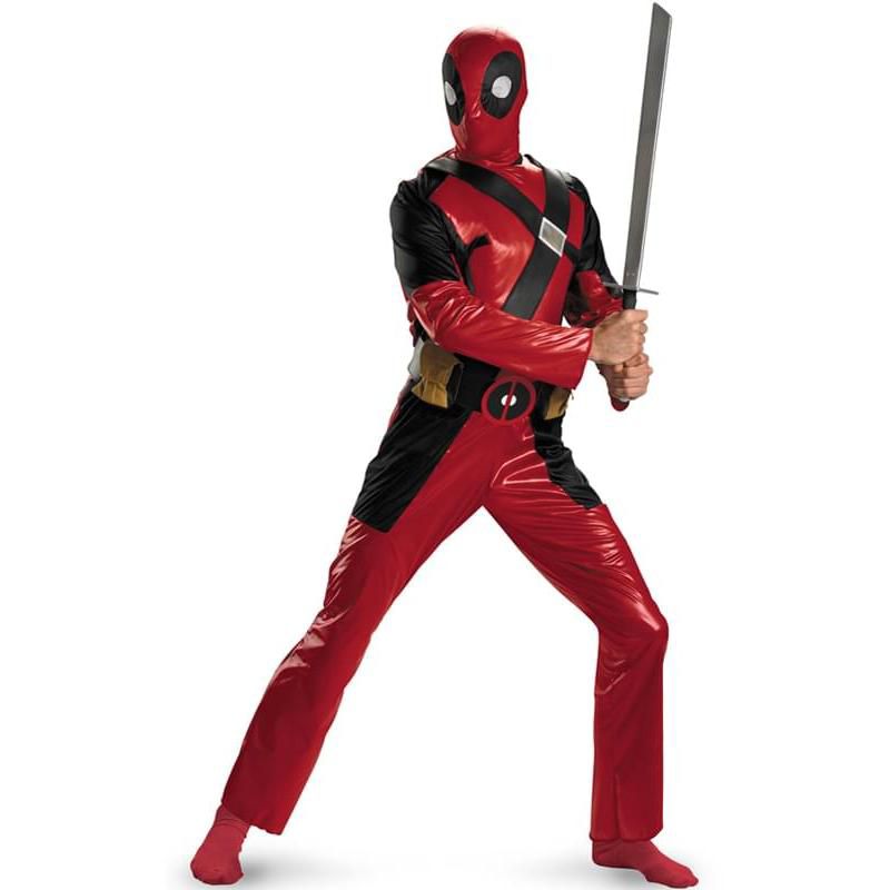 Disguise Marvel Deadpool Adult Costume Kit, 1 of 2