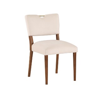 NicBex Wood Frame Dining Chair Set of 2 Modern Faux Leather Dining Room & Kitchen Side Chair - 1 of 4