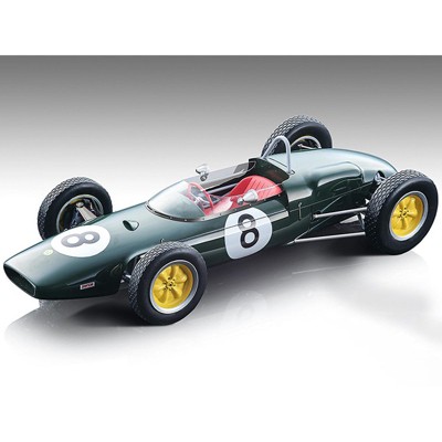 Lotus 21 #8 Jim Clark 3rd Place Formula One F1 French GP (1961) Limited Ed to 210 pcs Worldwide 1/18 Model Car by Tecnomodel