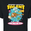 Women's - SpongeBob SquarePants - Squidward Enough Talent For All Of You Cropped Graphic T-Shirt - 2 of 4