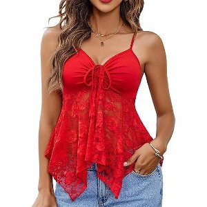 Avidlove Bralettes for Women Tank Tops Cami Y2k Camisole Tops for Women Undershirts Top Lingerie - 1 of 4