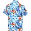 HAPPY BAY Mens Hawaiian Shirts Short Sleeve Button Down Shirt Men's Casual Shirts Vacation Aloha Beach Summer Party Shirts for Men Funny - 2 of 4