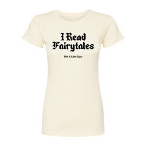 Women's - Instant Message - Read Spice Fairytales Fitted Graphic T-Shirt - 1 of 3
