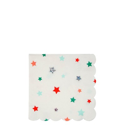 Meri Meri Festive Stars Small Napkins