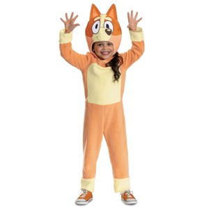 BBC Toddler Bluey Bingo Healer Classic Costume Jumpsuits Brown - 1 of 4