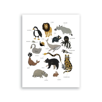  Clementine Kids Zoology Art 