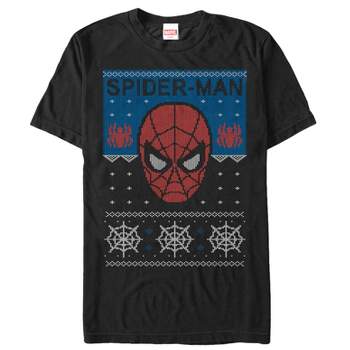 Men's Marvel Ugly Christmas Spider-Man Web T-Shirt