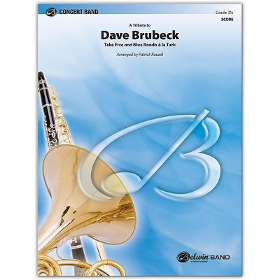 BELWIN A Tribute to Dave Brubeck Conductor Score 3.5 (Medium Easy to Medium)