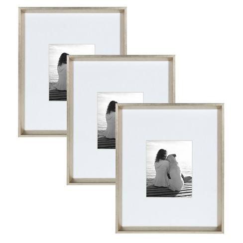 Black or White Matt Picture frame photo frame poster frame with Double Mount