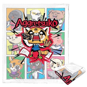 Aggretsuko Comics Silk Touch Throw Blanket - 1 of 4