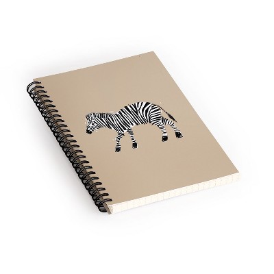 justin shiels Zebra I Spiral Notebook - Deny Designs