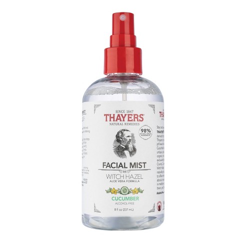Thayers Natural Remedies Witch Hazel Alcohol Free Toner Facial Mist - Cucumber -  8 fl oz - image 1 of 4