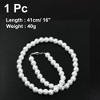 Unique Bargains Women's Faux Beaded Choker Necklace with Lobster Clasp 1 Pc - 2 of 4