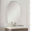 MAYEERTY Metal Framed Arched Bathroom Mirror for Wall - 2 of 4