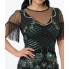 Unique Vintage Women's Nadine Fringe Flapper Dress - 2 of 3