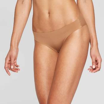 Women's Laser Cut Cheeky Underwear - Auden™ Caramel XL