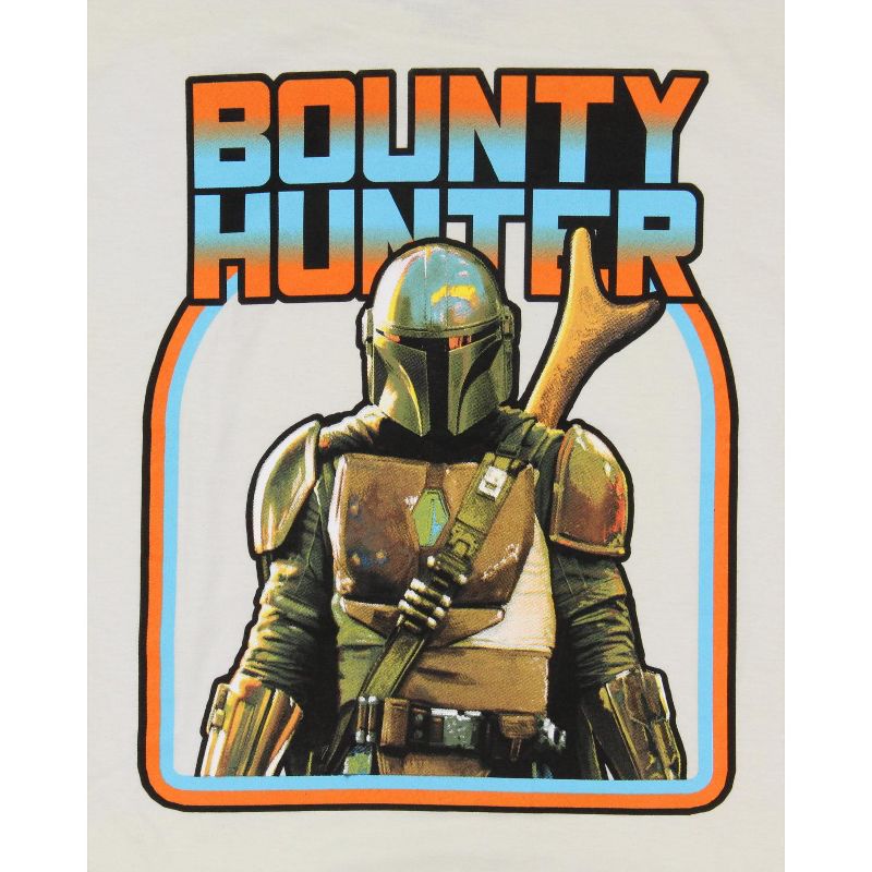 Star Wars Men's Mandalorian Mando Bounty Hunter T-Shirt, 2 of 4