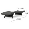 PAGED Patio Chaise Lounge Modern Wicker Recliner Tiltable Lounge Chair for Garden, Poolside - 4 of 4