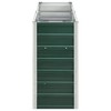 vidaXL Garden Raised Bed Galvanized Steel, Garden Planter for Flowers, Raised Flower Bed, Weather-resistant - 4 of 4