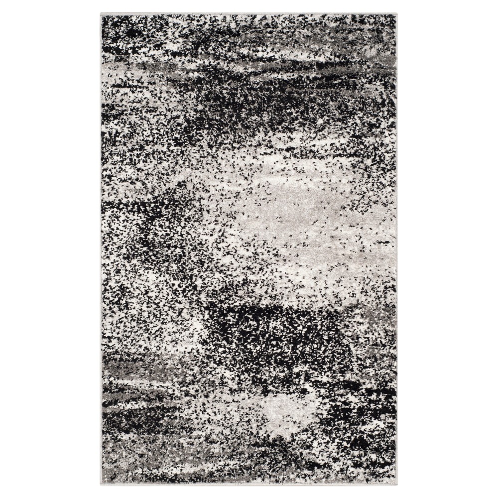 Nykko Accent Rug - Silver/Multi (2'6inx4') - Safavieh