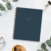 Morris & Co. 7"x9" by Blue Sky 2026  Weekly/Monthly Wirebound Planner Hardcover Inky Fingers Bookcloth - 2 of 4