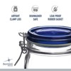 Bormioli Rocco Fido Jar with Blue Lid, 17.5 oz - Set of 6 - 3 of 4