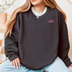 Simply Sage Market Embroidered Volleyball Mom Sweatshirt - 1 of 4