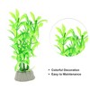 Unique Bargains Aquarium Plastic Plants for Fish Tank Landscape Decoration 3.94" 10 Pcs - 3 of 4