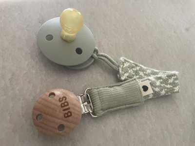 Pacifier braid - Cloud & Iron